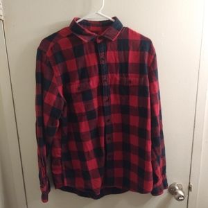 Men's long sleeve flannel shirt